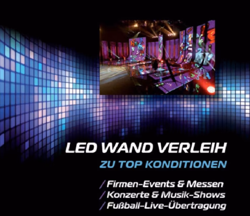 L.E:A.Tec - LED Technik - LED Wand - LED Screen